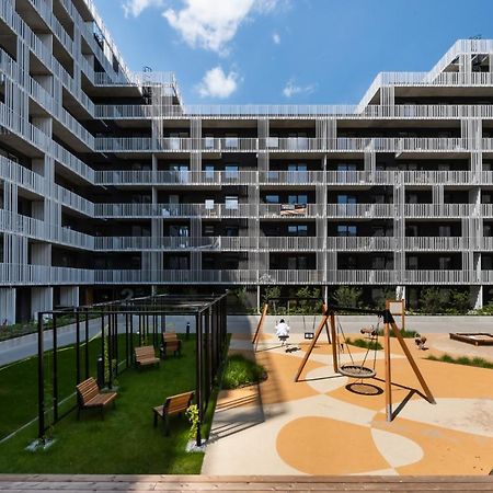 Wola Cosy White Apartment Варшава Экстерьер фото