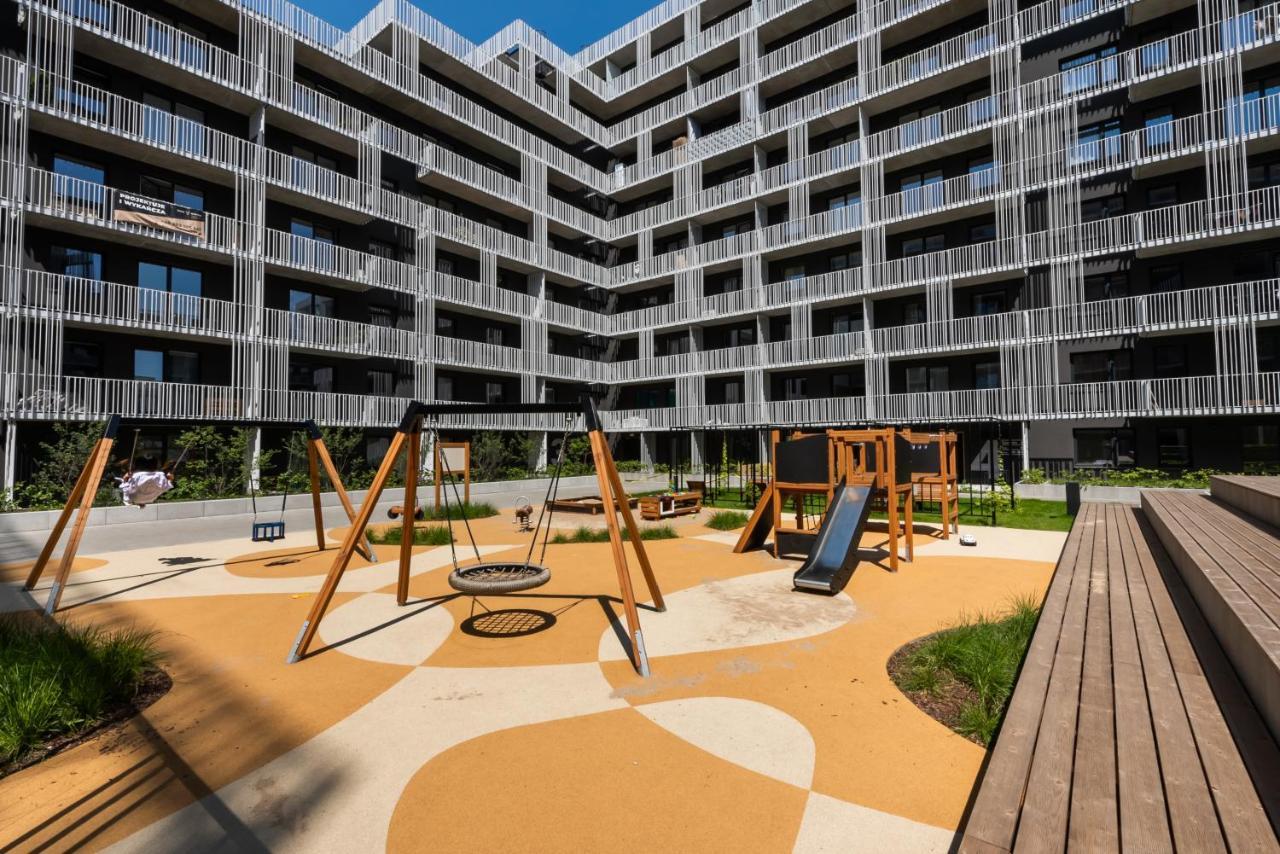 Wola Cosy White Apartment Варшава Экстерьер фото